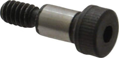 Unbrako - 1/4" Shoulder Diam x 3/8" Shoulder Length, #10-24 UNC, Hex Socket Shoulder Screw - 8 Alloy Steel, 0.357 to 3/8" Head Diam - Apex Tool & Supply