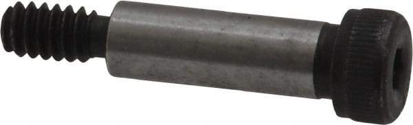 Unbrako - 1/4" Shoulder Diam x 3/4" Shoulder Length, #10-24 UNC, Hex Socket Shoulder Screw - 8 Alloy Steel, 0.357 to 3/8" Head Diam - Apex Tool & Supply