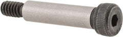 Unbrako - 1/4" Shoulder Diam x 1" Shoulder Length, #10-24 UNC, Hex Socket Shoulder Screw - 8 Alloy Steel, 0.357 to 3/8" Head Diam - Apex Tool & Supply