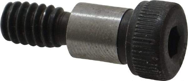 Unbrako - 5/16" Shoulder Diam x 3/8" Shoulder Length, 1/4-20 UNC, Hex Socket Shoulder Screw - 8 Alloy Steel, 0.419 to 0.438" Head Diam - Apex Tool & Supply