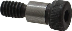 Unbrako - 5/16" Shoulder Diam x 3/8" Shoulder Length, 1/4-20 UNC, Hex Socket Shoulder Screw - 8 Alloy Steel, 0.419 to 0.438" Head Diam - Apex Tool & Supply