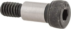 Unbrako - 5/16" Shoulder Diam x 1/2" Shoulder Length, 1/4-20 UNC, Hex Socket Shoulder Screw - 8 Alloy Steel, 0.419 to 0.438" Head Diam - Apex Tool & Supply