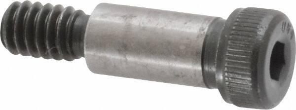 Unbrako - 5/16" Shoulder Diam x 5/8" Shoulder Length, 1/4-20 UNC, Hex Socket Shoulder Screw - 8 Alloy Steel, 0.419 to 0.438" Head Diam - Apex Tool & Supply