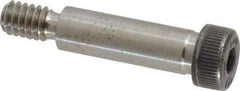 Unbrako - 5/16" Shoulder Diam x 1" Shoulder Length, 1/4-20 UNC, Hex Socket Shoulder Screw - 8 Alloy Steel, 0.419 to 0.438" Head Diam - Apex Tool & Supply