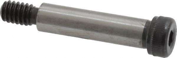 Unbrako - 5/16" Shoulder Diam x 1-1/4" Shoulder Length, 1/4-20 UNC, Hex Socket Shoulder Screw - 8 Alloy Steel, 0.419 to 0.438" Head Diam - Apex Tool & Supply