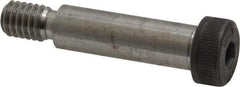 Unbrako - 3/8" Shoulder Diam x 1-1/4" Shoulder Length, 5/16-18 UNC, Hex Socket Shoulder Screw - 8 Alloy Steel, 0.543 to 0.562" Head Diam - Apex Tool & Supply