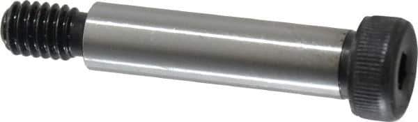 Unbrako - 3/8" Shoulder Diam x 1-1/2" Shoulder Length, 5/16-18 UNC, Hex Socket Shoulder Screw - 8 Alloy Steel, 0.543 to 0.562" Head Diam - Apex Tool & Supply