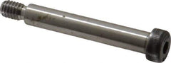Unbrako - 3/8" Shoulder Diam x 2-1/4" Shoulder Length, 5/16-18 UNC, Hex Socket Shoulder Screw - 8 Alloy Steel, 0.543 to 0.562" Head Diam - Apex Tool & Supply