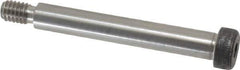 Unbrako - 3/8" Shoulder Diam x 2-1/2" Shoulder Length, 5/16-18 UNC, Hex Socket Shoulder Screw - 8 Alloy Steel, 0.543 to 0.562" Head Diam - Apex Tool & Supply