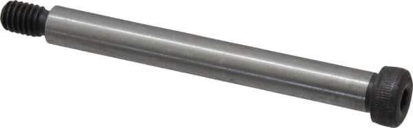 Unbrako - 3/8" Shoulder Diam x 3-1/4" Shoulder Length, 5/16-18 UNC, Hex Socket Shoulder Screw - 8 Alloy Steel, 0.543 to 0.562" Head Diam - Apex Tool & Supply