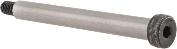 Unbrako - 1/2" Shoulder Diam x 4-1/2" Shoulder Length, 3/8-16 UNC, Hex Socket Shoulder Screw - 8 Alloy Steel, 0.729 to 3/4" Head Diam - Apex Tool & Supply