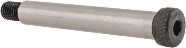 Unbrako - 5/8" Shoulder Diam x 4" Shoulder Length, 1/2-13 UNC, Hex Socket Shoulder Screw - 8 Alloy Steel, 0.853 to 7/8" Head Diam - Apex Tool & Supply