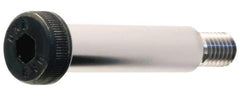 Unbrako - 8mm Shoulder Diam x 50mm Shoulder Length, M6x1 Metric Coarse, Hex Socket Shoulder Screw - 12.9 Alloy Steel, 5.5mm Head Height x 13mm Head Diam - Apex Tool & Supply