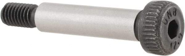 Unbrako - 6mm Shoulder Diam x 30mm Shoulder Length, M5x0.8 Metric Coarse, Hex Socket Shoulder Screw - 12.9 Alloy Steel, 4.5mm Head Height x 10mm Head Diam - Apex Tool & Supply