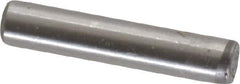 Unbrako - 1/8" Diam x 5/8" Pin Length Grade 8 Alloy Steel Oversized Dowel Pin - C 60 (Surface) & C 50-58 Hardness, 1,845 Lb Breaking Strength, 1 Beveled & 1 Rounded End - Apex Tool & Supply
