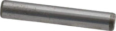 Unbrako - 1/8" Diam x 3/4" Pin Length Grade 8 Alloy Steel Oversized Dowel Pin - C 60 (Surface) & C 50-58 Hardness, 1,845 Lb Breaking Strength, 1 Beveled & 1 Rounded End - Apex Tool & Supply