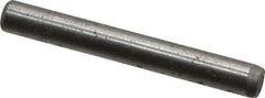 Unbrako - 1/8" Diam x 1" Pin Length Grade 8 Alloy Steel Oversized Dowel Pin - C 60 (Surface) & C 50-58 Hardness, 1,845 Lb Breaking Strength, 1 Beveled & 1 Rounded End - Apex Tool & Supply