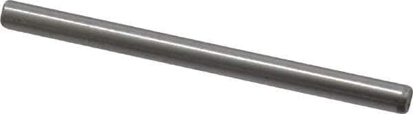 Unbrako - 1/8" Diam x 1-3/4" Pin Length Grade 8 Alloy Steel Oversized Dowel Pin - C 60 (Surface) & C 50-58 Hardness, 1,845 Lb Breaking Strength, 1 Beveled & 1 Rounded End - Apex Tool & Supply