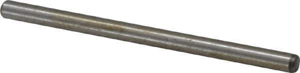 Unbrako - 1/8" Diam x 2" Pin Length Grade 8 Alloy Steel Oversized Dowel Pin - C 60 (Surface) & C 50-58 Hardness, 1,845 Lb Breaking Strength, 1 Beveled & 1 Rounded End - Apex Tool & Supply