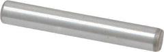 Unbrako - 3/16" Diam x 1-1/4" Pin Length Grade 8 Alloy Steel Oversized Dowel Pin - C 60 (Surface) & C 50-58 Hardness, 4,140 Lb Breaking Strength, 1 Beveled & 1 Rounded End - Apex Tool & Supply