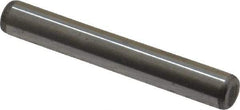 Unbrako - 1/4" Diam x 1-3/4" Pin Length Grade 8 Alloy Steel Oversized Dowel Pin - C 60 (Surface) & C 50-58 Hardness, 7,370 Lb Breaking Strength, 1 Beveled & 1 Rounded End - Apex Tool & Supply