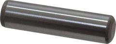 Unbrako - 5/16" Diam x 1-1/4" Pin Length Grade 8 Alloy Steel Oversized Dowel Pin - C 60 (Surface) & C 50-58 Hardness, 11,500 Lb Breaking Strength, 1 Beveled & 1 Rounded End - Apex Tool & Supply