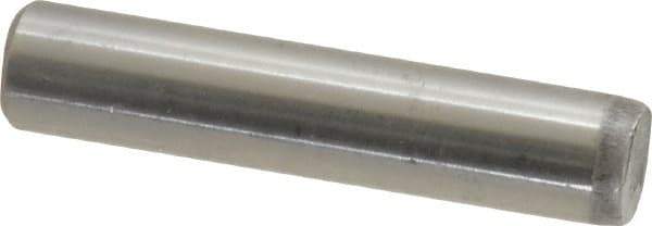 Unbrako - 5/16" Diam x 1-1/2" Pin Length Grade 8 Alloy Steel Oversized Dowel Pin - C 60 (Surface) & C 50-58 Hardness, 11,500 Lb Breaking Strength, 1 Beveled & 1 Rounded End - Apex Tool & Supply