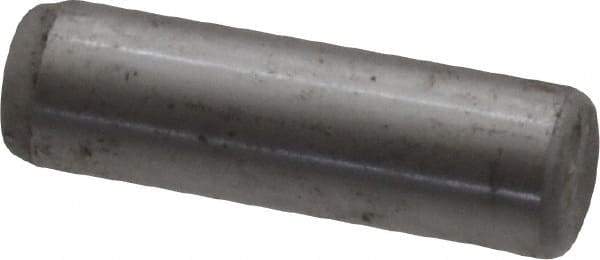 Unbrako - 3/8" Diam x 1-1/4" Pin Length Grade 8 Alloy Steel Oversized Dowel Pin - C 60 (Surface) & C 50-58 Hardness, 16,580 Lb Breaking Strength, 1 Beveled & 1 Rounded End - Apex Tool & Supply