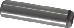 Unbrako - 3/8" Diam x 1-1/2" Pin Length Grade 8 Alloy Steel Oversized Dowel Pin - C 60 (Surface) & C 50-58 Hardness, 16,580 Lb Breaking Strength, 1 Beveled & 1 Rounded End - Apex Tool & Supply