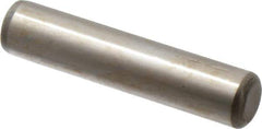 Unbrako - 3/8" Diam x 1-3/4" Pin Length Grade 8 Alloy Steel Oversized Dowel Pin - C 60 (Surface) & C 50-58 Hardness, 16,580 Lb Breaking Strength, 1 Beveled & 1 Rounded End - Apex Tool & Supply