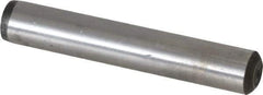 Unbrako - 3/8" Diam x 2-1/4" Pin Length Grade 8 Alloy Steel Oversized Dowel Pin - C 60 (Surface) & C 50-58 Hardness, 16,580 Lb Breaking Strength, 1 Beveled & 1 Rounded End - Apex Tool & Supply