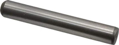 Unbrako - 3/8" Diam x 2-1/2" Pin Length Grade 8 Alloy Steel Oversized Dowel Pin - C 60 (Surface) & C 50-58 Hardness, 16,580 Lb Breaking Strength, 1 Beveled & 1 Rounded End - Apex Tool & Supply