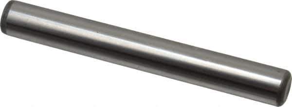 Unbrako - 3/8" Diam x 3" Pin Length Grade 8 Alloy Steel Oversized Dowel Pin - C 60 (Surface) & C 50-58 Hardness, 16,580 Lb Breaking Strength, 1 Beveled & 1 Rounded End - Apex Tool & Supply
