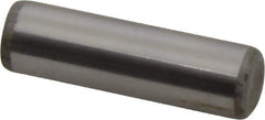 Unbrako - 7/16" Diam x 1-1/2" Pin Length Grade 8 Alloy Steel Oversized Dowel Pin - C 60 (Surface) & C 50-58 Hardness, 22,540 Lb Breaking Strength, 1 Beveled & 1 Rounded End - Apex Tool & Supply