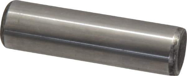 Unbrako - 5/8" Diam x 2-1/4" Pin Length Grade 8 Alloy Steel Oversized Dowel Pin - C 60 (Surface) & C 50-58 Hardness, 46,020 Lb Breaking Strength, 1 Beveled & 1 Rounded End - Apex Tool & Supply