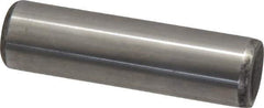 Unbrako - 5/8" Diam x 2-1/4" Pin Length Grade 8 Alloy Steel Oversized Dowel Pin - C 60 (Surface) & C 50-58 Hardness, 46,020 Lb Breaking Strength, 1 Beveled & 1 Rounded End - Apex Tool & Supply