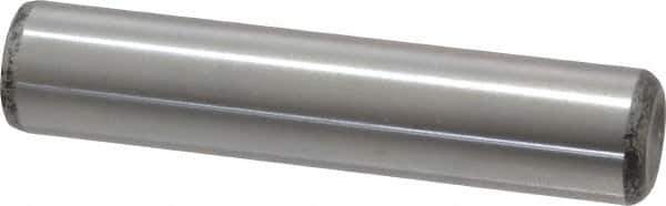 Unbrako - 5/8" Diam x 3" Pin Length Grade 8 Alloy Steel Oversized Dowel Pin - C 60 (Surface) & C 50-58 Hardness, 46,020 Lb Breaking Strength, 1 Beveled & 1 Rounded End - Apex Tool & Supply