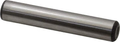 Unbrako - 5/8" Diam x 3-1/2" Pin Length Grade 8 Alloy Steel Oversized Dowel Pin - C 60 (Surface) & C 50-58 Hardness, 46,020 Lb Breaking Strength, 1 Beveled & 1 Rounded End - Apex Tool & Supply