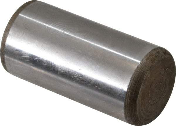Unbrako - 1" Diam x 2" Pin Length Grade 8 Alloy Steel Oversized Dowel Pin - C 60 (Surface) & C 50-58 Hardness, 117,810 Lb Breaking Strength, 1 Beveled & 1 Rounded End - Apex Tool & Supply