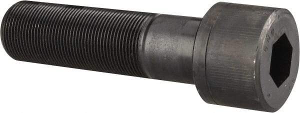 Unbrako - 1-1/2 - 12 UNF Hex Socket Drive, Socket Cap Screw - Alloy Steel, Black Oxide Finish, 5-1/2" Length Under Head - Apex Tool & Supply