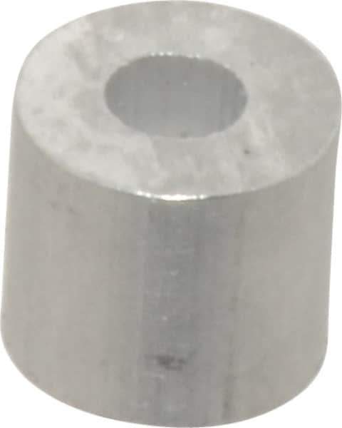 Value Collection - 1/8" Round Stop Compression Sleeve - Aluminum - Apex Tool & Supply