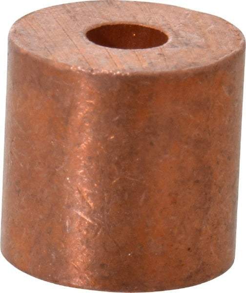 Value Collection - 3/32" Round Stop Compression Sleeve - Copper - Apex Tool & Supply