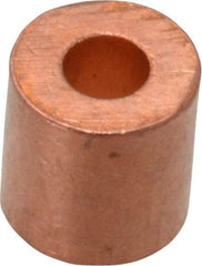 Value Collection - 1/8" Round Stop Compression Sleeve - Copper - Apex Tool & Supply