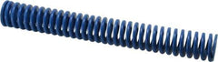 Associated Spring Raymond - 32mm Hole Diam, 16mm Rod Diam, 10" Free Length, Blue Die Spring - 2033 N Max Deflection, 95mm Max Deflection, Medium Duty, Chromium Alloy Steel - Apex Tool & Supply