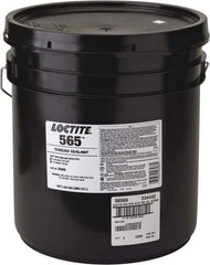 Loctite - 10 L, White, Controlled Strength Liquid Thread Sealant - Series 565 - Apex Tool & Supply
