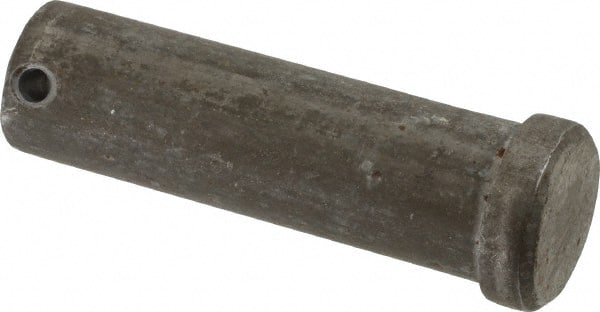 Made in USA - 1" Pin Diam, 3-1/4" OAL, Standard Clevis Pin - Apex Tool & Supply