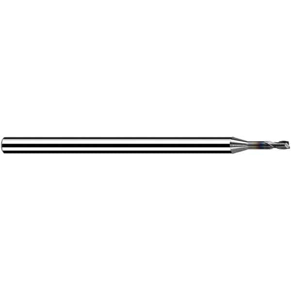 Fraisa - 1.8mm, 2.16mm LOC, 50mm OAL, 2 Flute Solid Carbide Square End Mill - Apex Tool & Supply
