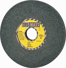 Tru-Maxx - 7" Diam x 1-1/4" Hole x 3/4" Thick, I Hardness, 80 Grit Surface Grinding Wheel - Silicon Carbide, Type 5, Medium Grade, 3,600 Max RPM, Vitrified Bond, One-Side Recess - Apex Tool & Supply