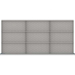 LISTA - 9-Compartment Drawer Divider Layout for 3.15" High Drawers - Apex Tool & Supply