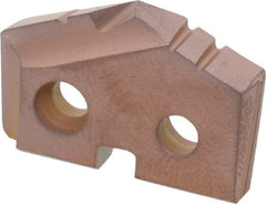 Allied Machine and Engineering - 13/16" Diam x 5/32" Thick, Seat Code 1, 132° Included Angle Spade Drill Insert - AM200 Coated, Cobalt, Grade Super Cobalt, Series GEN2 T-A - Apex Tool & Supply